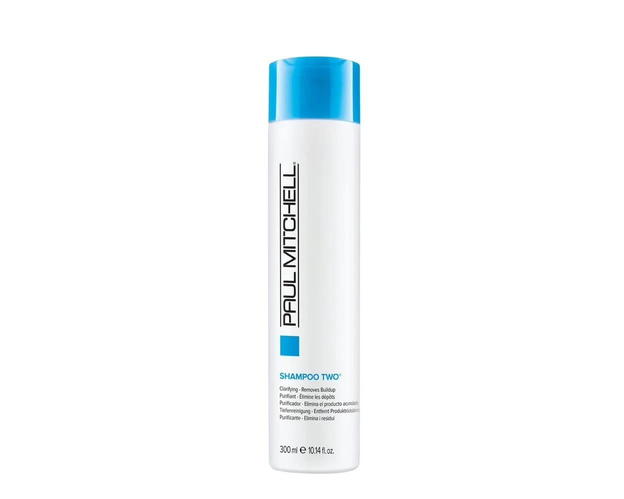 Paul Mitchell Two Shampoo, Clarifying Shampoo for Deep Cleansing and Removing Buildup, Suitable for All Hair Types, Espe