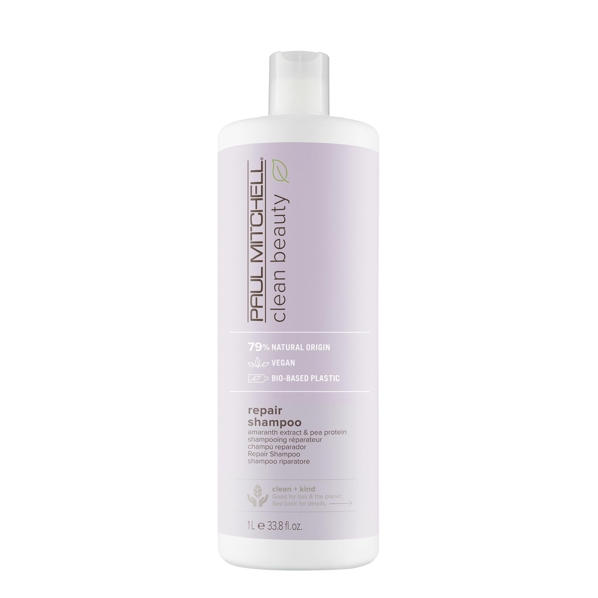 Paul Mitchell Clean Beauty Repair Shampoo for Damaged and Brittle Hair - Strengthens and Protects