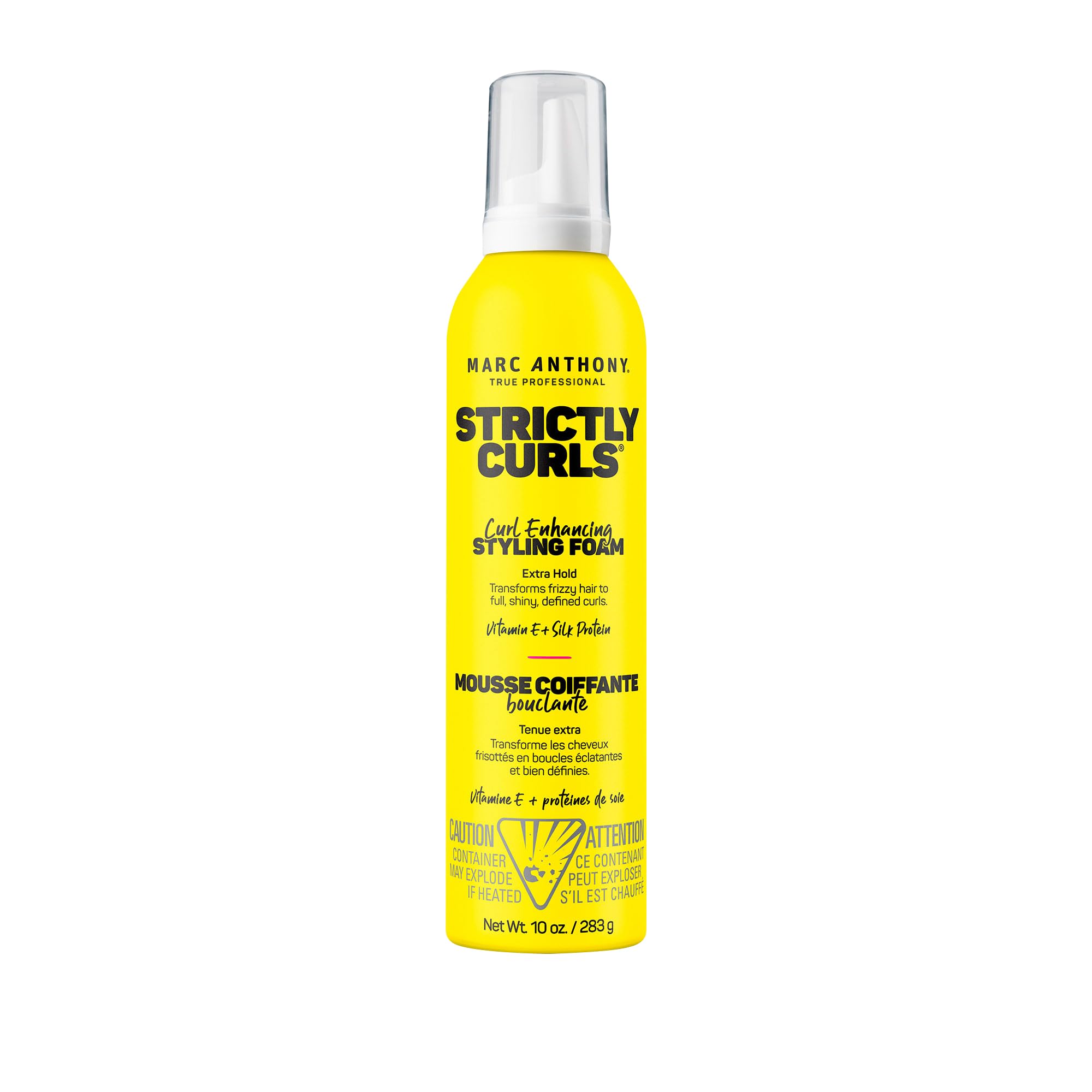 Marc Anthony Curl Enhancing Styling Foam, Extra Hold, Strictly Curls - Sulfate-Free Anti-Frizz Styling Mousse  
Marc Ant