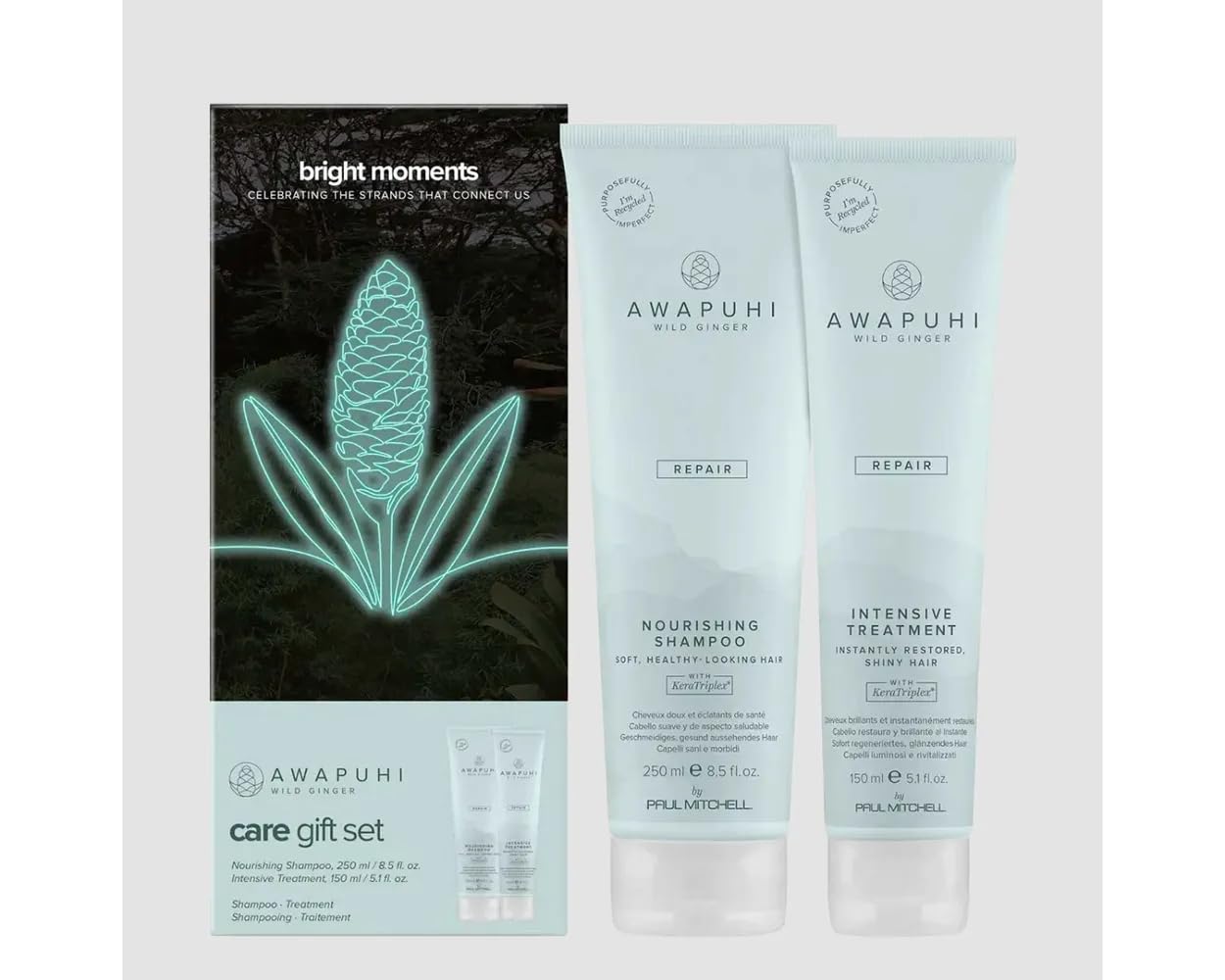 Paul Mitchell Awpuhi Wild Ginger Care Holiday Gift Set for Dry Hair
| Paul Mitchell Awpuhi Wild Ginger Care Holiday Gif