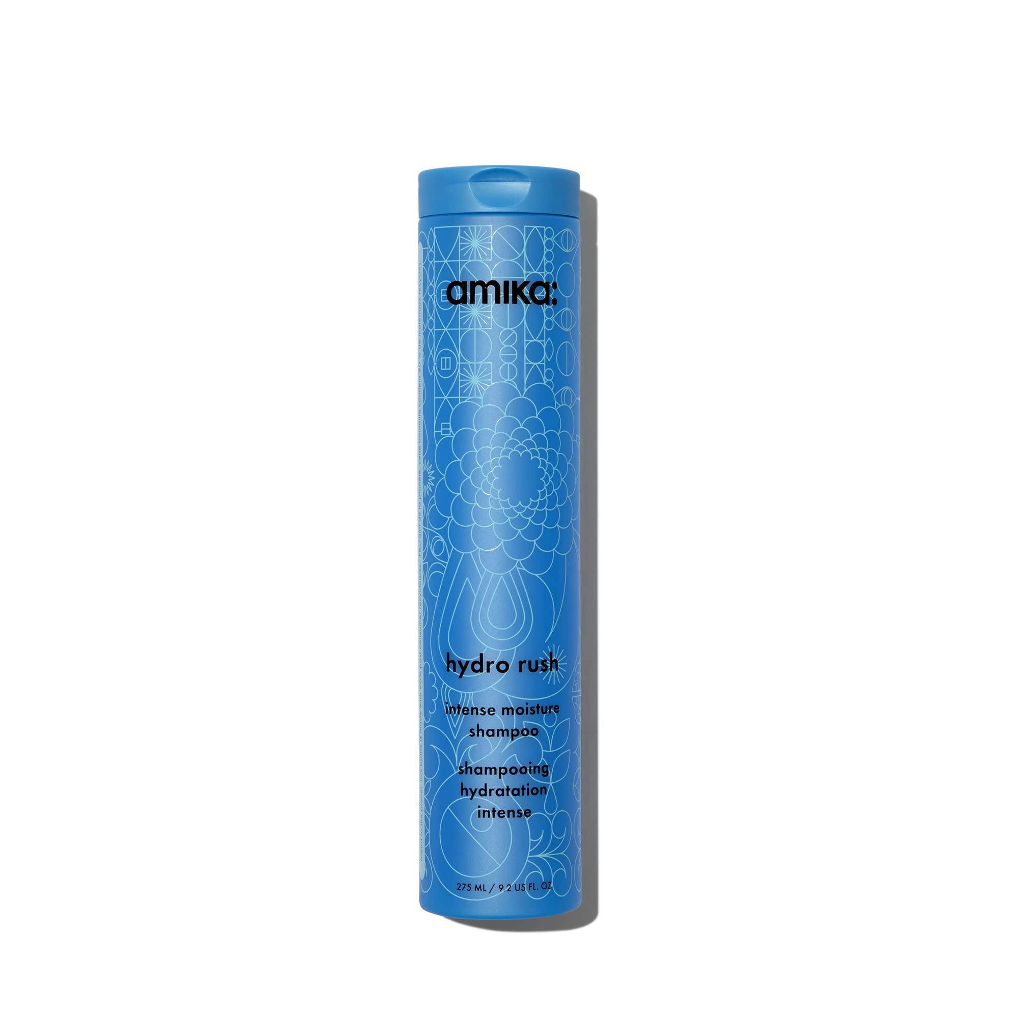 Amika Hydro Rush Intense Moisture Shampoo with Hyaluronic Acid for Dry Hair in Daily Use
| Amika Hydro Rush Intense Moi